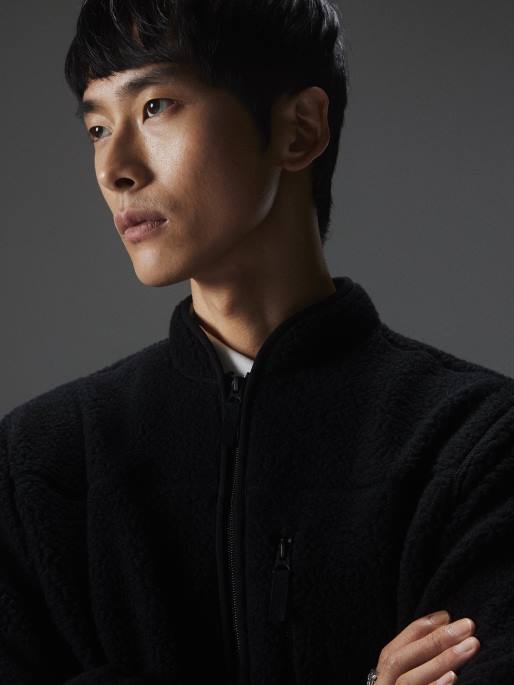 J.Lindeberg tomai pile fleece miehet musta 4VD02289 vaatetus