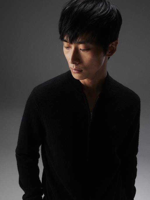 J.Lindeberg yousin merinovilla vetoketjullinen pusero miehet musta 4VD02277 vaatetus