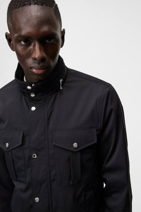 J.Lindeberg Bailey poly takki miehet musta 4VD0929 vaatetus