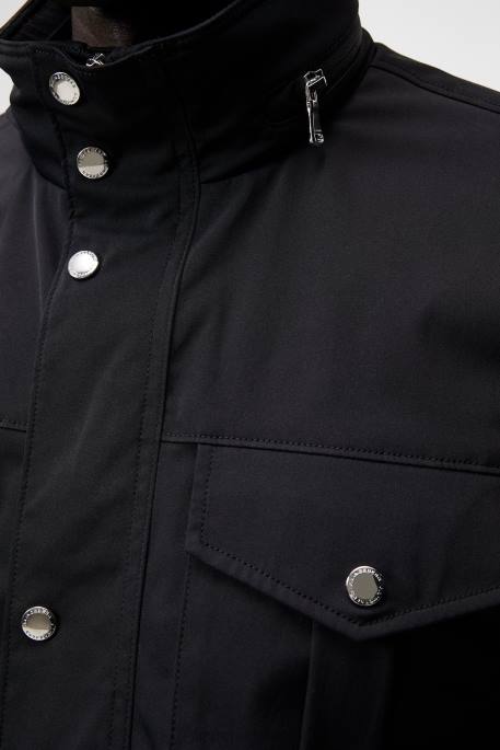 J.Lindeberg Bailey poly takki miehet musta 4VD0929 vaatetus