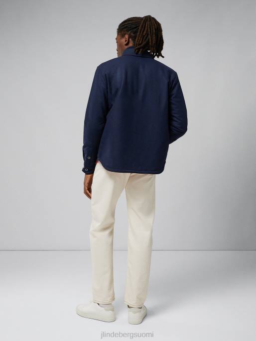 J.Lindeberg Big Bridge käännettävä päällyspaita miehet laivasto 4VD02429 vaatetus