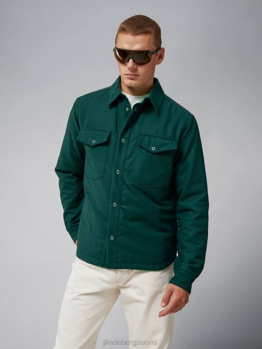 J.Lindeberg Big Bridge käännettävä päällyspaita miehet ponderosa mänty 4VD02428 vaatetus