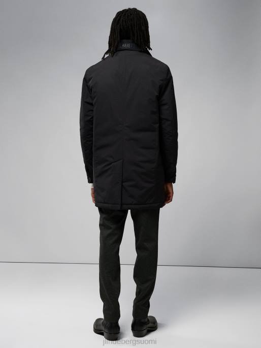J.Lindeberg Hollis tech pehmustettu takki miehet musta 4VD02408 vaatetus