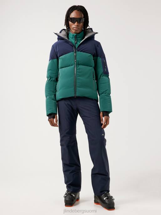 J.Lindeberg adler-laskettelutakki miehet puulinjan vihreä 4VD02483 vaatetus