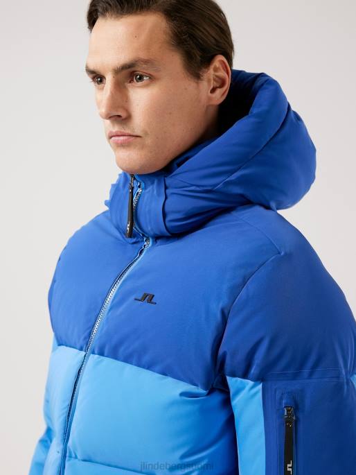 J.Lindeberg adler-laskettelutakki miehet spektrin sininen 4VD02485 vaatetus