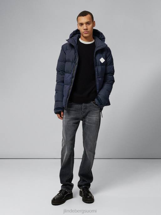 J.Lindeberg aerglo untuvatakki miehet laivasto 4VD02447 vaatetus