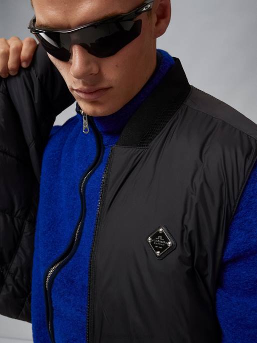 J.Lindeberg dwayne käännettävä liivi miehet musta 4VD02406 vaatetus