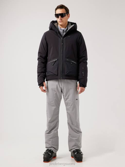 J.Lindeberg edmund hiihtotakki miehet musta 4VD02480 vaatetus