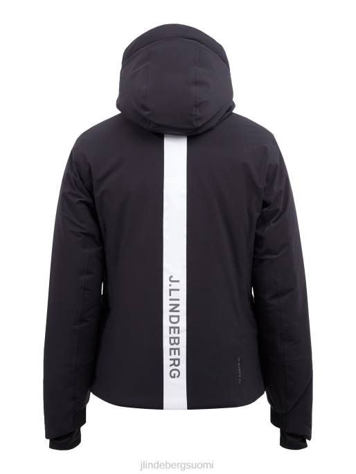 J.Lindeberg edmund hiihtotakki miehet musta 4VD02480 vaatetus