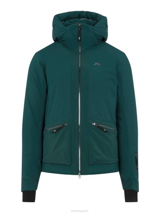J.Lindeberg edmund hiihtotakki miehet puulinjan vihreä 4VD02482 vaatetus