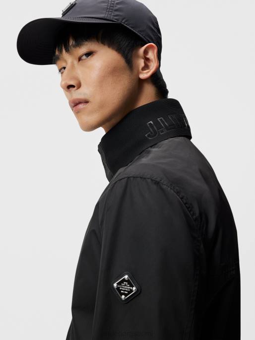 J.Lindeberg frotee poly takki miehet musta 4VD0927 vaatetus