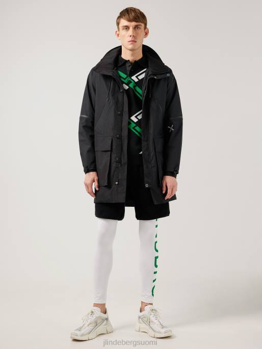 J.Lindeberg howard tech -takki miehet musta 4VD02474 vaatetus