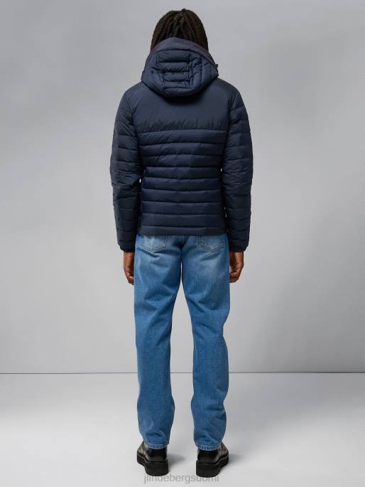 J.Lindeberg hybridi teksti untuvatakki miehet laivasto 4VD02437 vaatetus