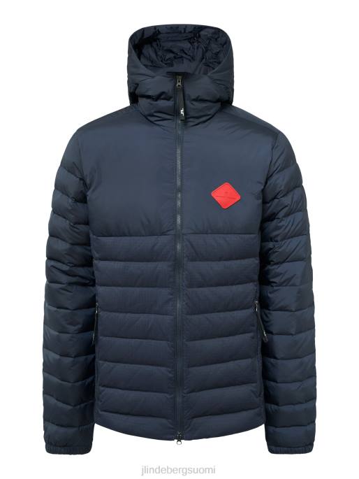 J.Lindeberg hybridi teksti untuvatakki miehet laivasto 4VD02437 vaatetus