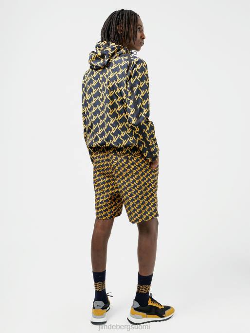 J.Lindeberg jälkipainattu tuulitakki miehet laivasto 4VD02455 vaatetus