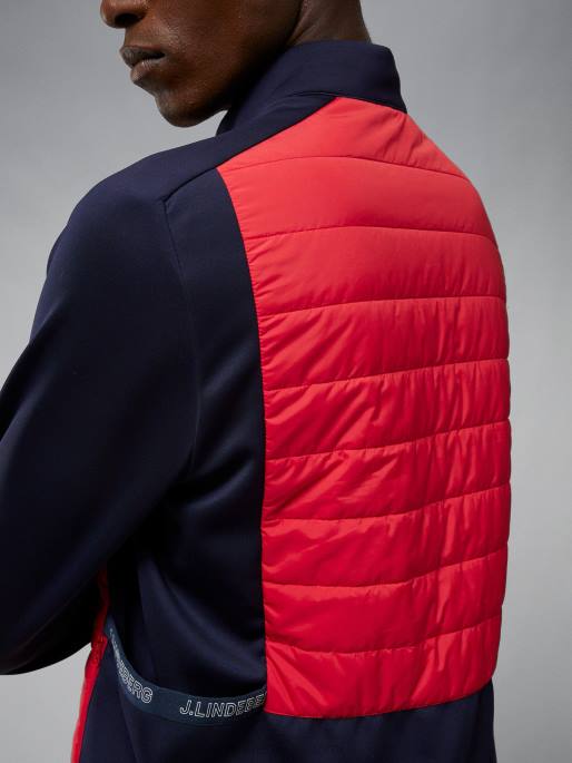 J.Lindeberg kenny hybriditakki miehet barbadosin kirsikka 4VD02418 vaatetus