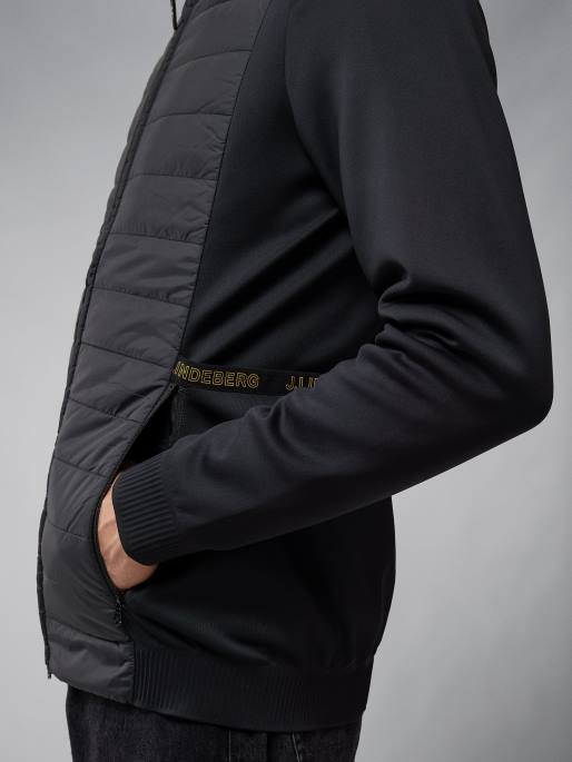 J.Lindeberg kenny hybriditakki miehet musta 4VD02419 vaatetus