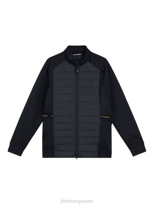 J.Lindeberg kenny hybriditakki miehet musta 4VD02419 vaatetus