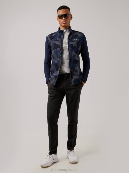 J.Lindeberg packlight print -golftakki miehet laivaston naamio 4VD02497 vaatetus