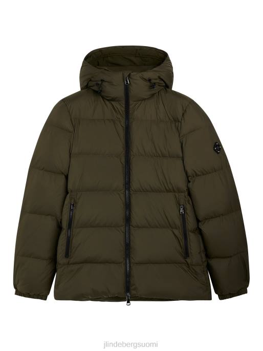 J.Lindeberg piippuuntuvatakki miehet metsänvihreä 4VD02413 vaatetus
