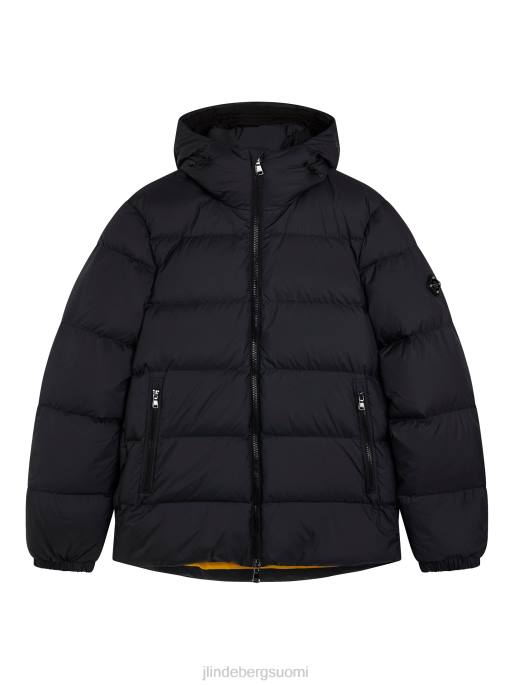 J.Lindeberg piippuuntuvatakki miehet musta 4VD02412 vaatetus