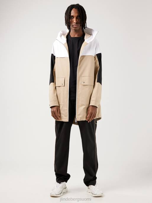 J.Lindeberg primo parka miehet valkoinen 4VD02466 vaatetus