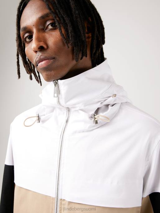 J.Lindeberg primo parka miehet valkoinen 4VD02466 vaatetus