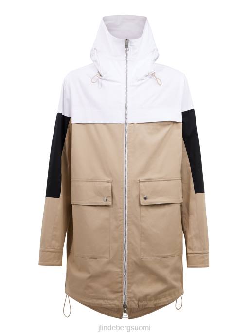 J.Lindeberg primo parka miehet valkoinen 4VD02466 vaatetus