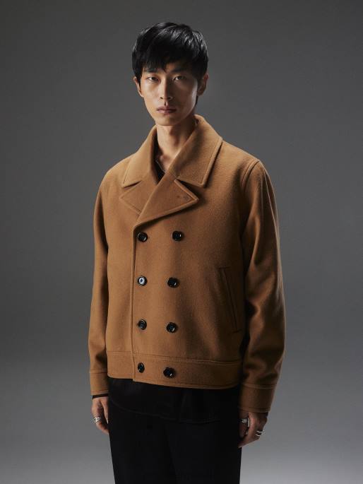 J.Lindeberg pukeudu kaksiriviseen takkiin miehet maaorava 4VD02380 vaatetus