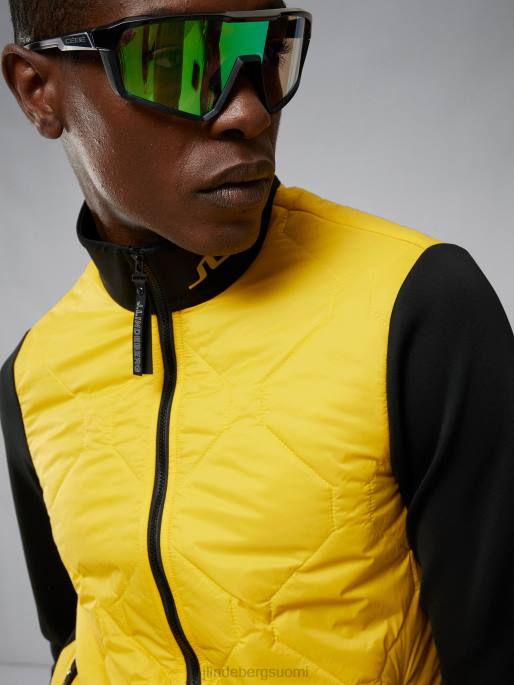 J.Lindeberg täkki hybriditakki miehet päivälilja 4VD02423 vaatetus