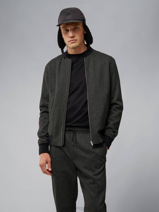 J.Lindeberg thom jersey bomber -takki miehet musta 4VD02399 vaatetus
