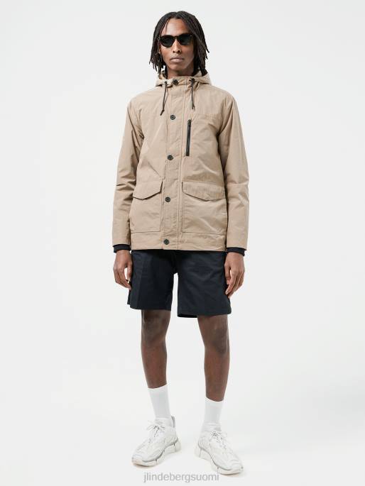 J.Lindeberg tuhkainen tuulitakki miehet batique khaki 4VD02456 vaatetus