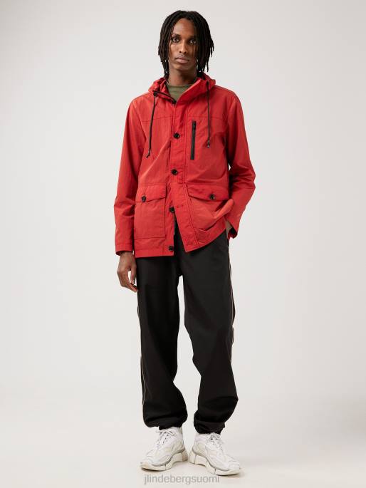 J.Lindeberg tuhkainen tuulitakki miehet ketsuppi 4VD02457 vaatetus