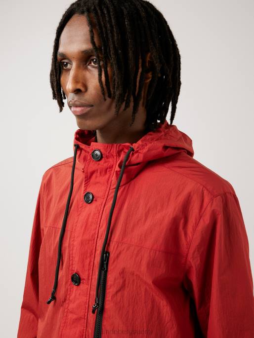 J.Lindeberg tuhkainen tuulitakki miehet ketsuppi 4VD02457 vaatetus