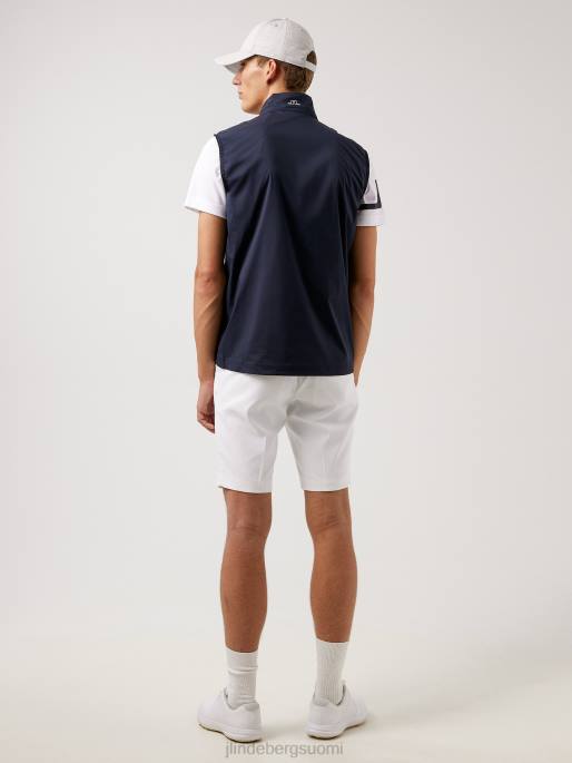 J.Lindeberg tuhkakevyt pakattava golfliivi miehet laivasto 4VD02495 vaatetus