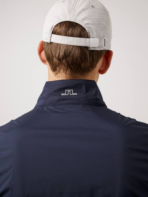 J.Lindeberg tuhkakevyt pakattava golfliivi miehet laivasto 4VD02495 vaatetus