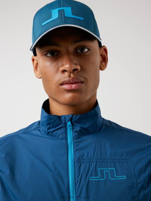 J.Lindeberg tuhkakevyt pakattava golfliivi miehet majolican sininen 4VD02493 vaatetus