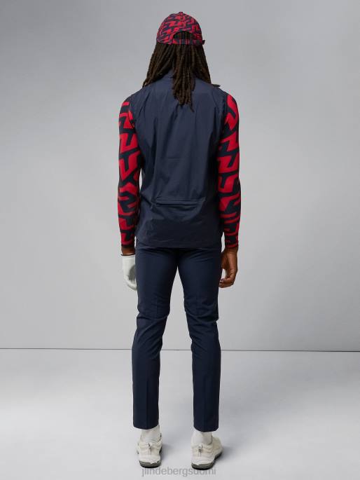 J.Lindeberg tuhkakevyt pakattava liivi miehet laivasto 4VD02393 vaatetus