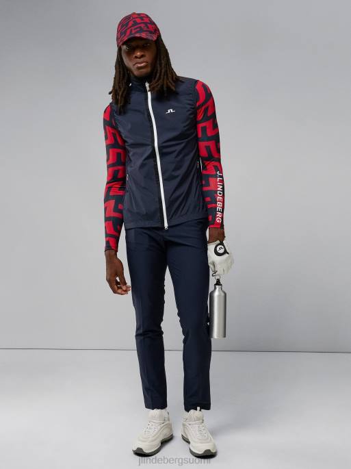 J.Lindeberg tuhkakevyt pakattava liivi miehet laivasto 4VD02393 vaatetus