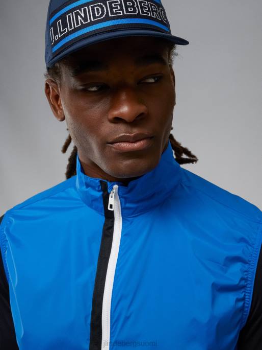 J.Lindeberg tuhkakevyt pakattava liivi miehet merensininen 4VD02395 vaatetus