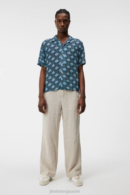J.Lindeberg donso diamond boxy paita miehet laivasto 4VD01172 vaatetus
