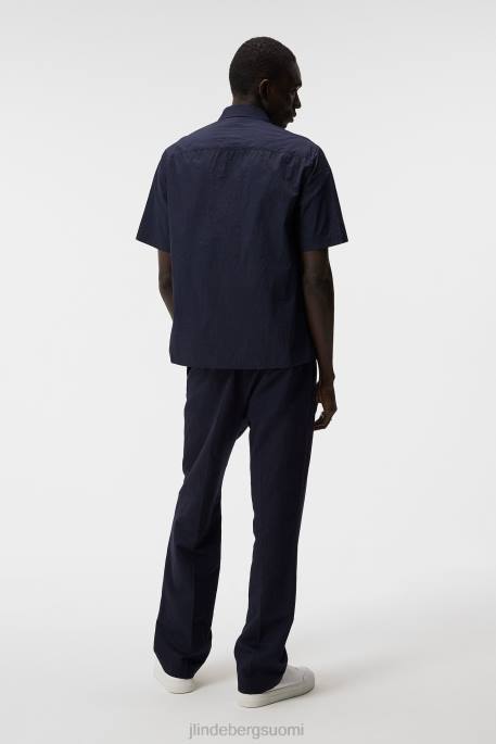 J.Lindeberg ketjullinen nylon vetoketjullinen paita miehet laivasto 4VD01167 vaatetus