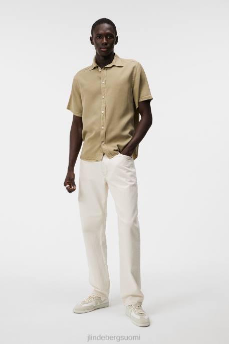 J.Lindeberg mukavuus tencel paita miehet aloe 4VD01164 vaatetus