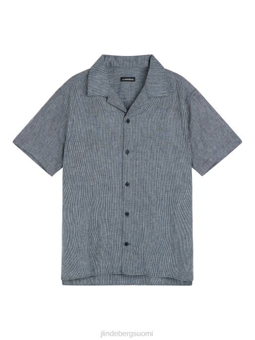 J.Lindeberg pellavasekoitus rento paita miehet laivasto 4VD01169 vaatetus