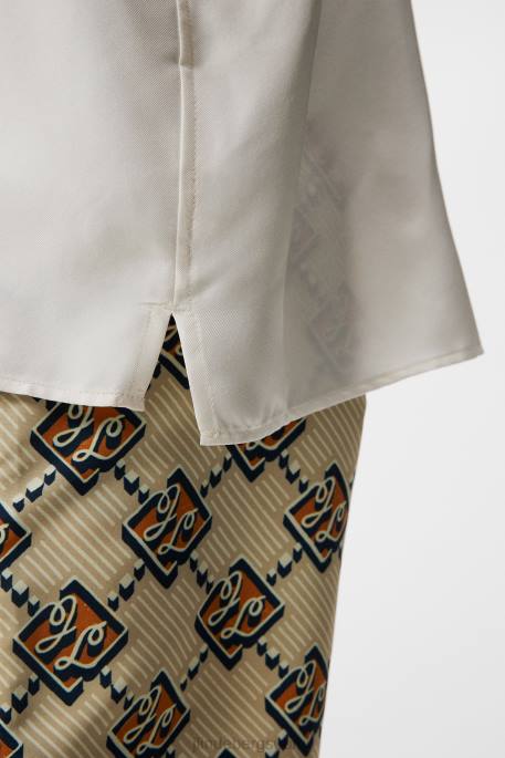 J.Lindeberg skala silkkipaita miehet valkoinen 4VD01166 vaatetus