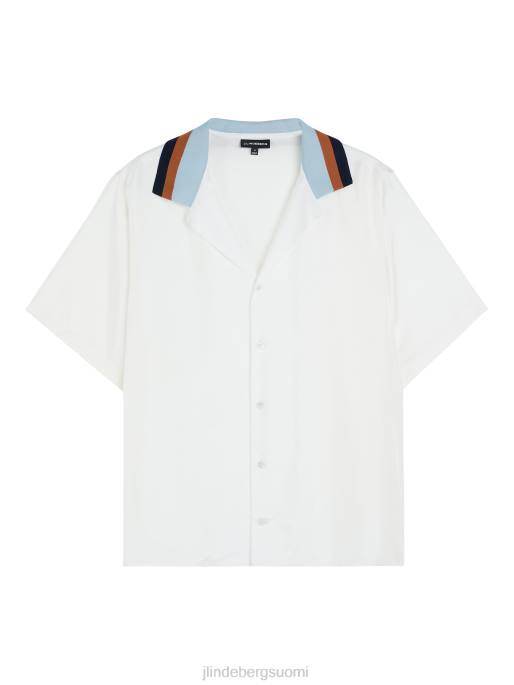 J.Lindeberg skala silkkipaita miehet valkoinen 4VD01166 vaatetus