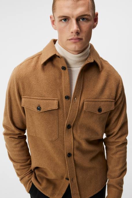 J.Lindeberg tasainen villapaita miehet maaorava 4VD01160 vaatetus