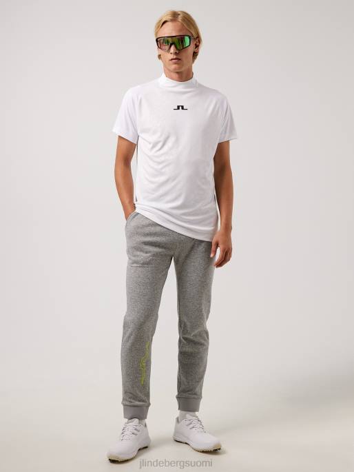 J.Lindeberg benga print -golftoppi miehet valkoinen 4VD02128 vaatetus