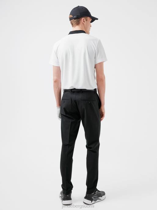 J.Lindeberg brayden golf poolo miehet valkoinen 4VD02100 vaatetus