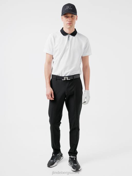 J.Lindeberg brayden golf poolo miehet valkoinen 4VD02100 vaatetus